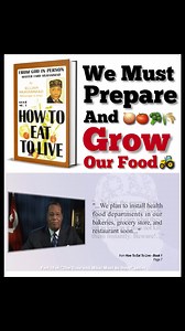 Let’s eat to live! #elijahmuhammad #growingfood #gardening #NationOfIslam #Farrakhan #eattolive #LandOwnership #healthyliving #education #realestate #intermittentfasting #cookingathome | Brother Qiyam Blog