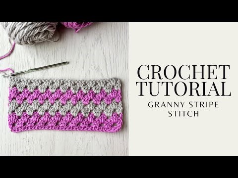 Granny Stripe Stitch Tutorial