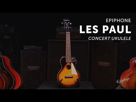 Epiphone Les Paul Concert Ukulele Demo - The Best Concert Ukulele For Children