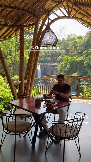 3 cafés you must visit in Bali 🌴☕️ - Hanging Restaurant & Bar - hidden gem, far from Ubud but unreal views - Omma Ubud - waterfall coffee = perfect combo - Tis Cafe - aesthetic, chill and delicious Be honest... which café wins? 👀 #bali #balirestaurants #indonesia