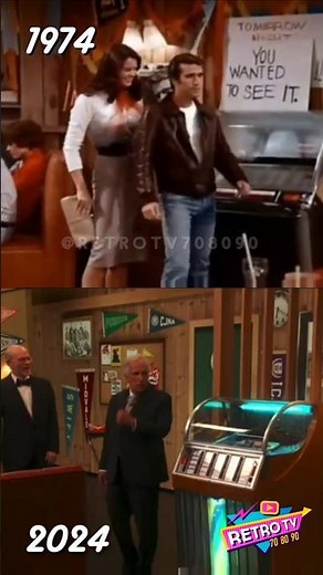 Henry Winkler in arte Fonzie.La leggenda del jukebox.