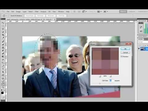 Pixelar rostros en Photoshop