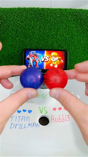 Titan Drillman 2.0 VS Rubble (Paw Patrol)