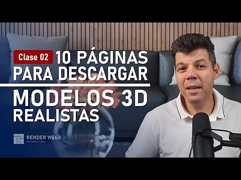 9 páginas para descargar Modelos 3D realistas | Clase 02 | Preparación Render Week