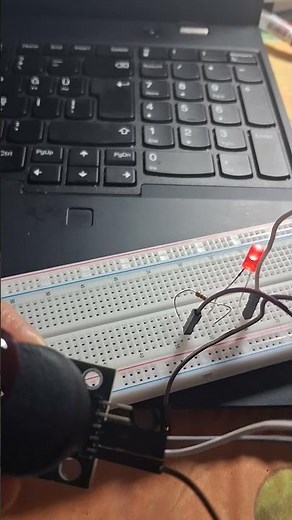 Joystick Controls LED Brightness (PWM) | Arduino Short #arduino