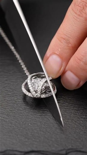 Luxury Orbital Birdcage Necklace 💎 | Perfect Gift for Her | TRYNDI JEWELRY