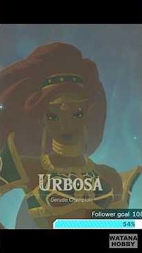 An Epic Meeting: Link Meets Urbosa! #zeldabotw #zelda #Urbosa #gaming #videogame #cutscene
