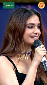 Kitty's speech from JFW awards! 🏆🖤 @keerthysureshofficial #keerthysuresh | Keerthy Suresh