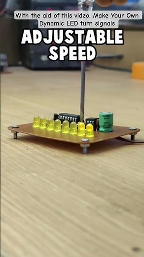 Easy PCB Project: Dynamic Car Signal Indicator