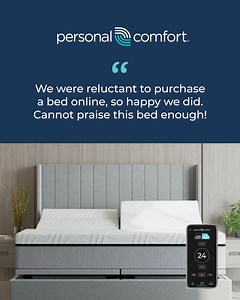 Say hello to unmatched relaxation with Personal Comfort Smart Beds ⭐ ✅ Exceptional, enduring materials ✅ State-of-the-art design & technology ✅ Quick installation and upgrades ✅ 25-year warranty & 5-year full coverage ✅ No-cost delivery Experience Personal Comfort for 120 nights risk-free. | Personal Comfort