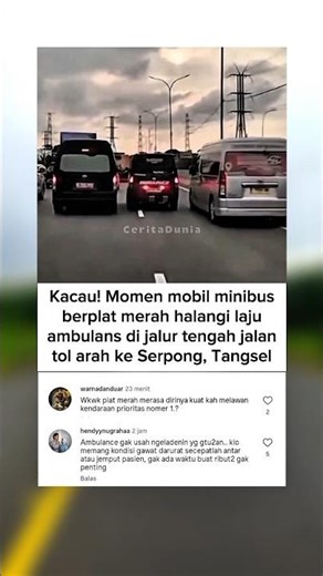 waaa why can the ambulance be blocked🤔