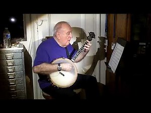 "Fidgety Feet" (NOLA Jazz Tutorial-War Cloud) Eddy Davis Tenor Banjo