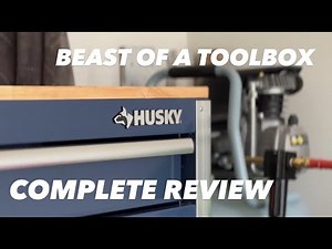 Husky Tool Box/Workbench Review - IT'S STURDY