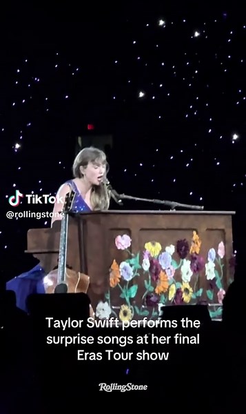 Taylor Swift Performs Mashup at Final Eras Tour Show
