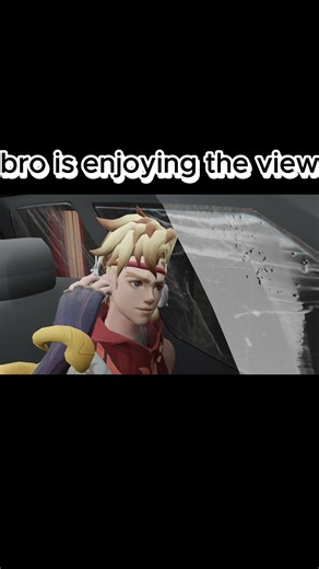 bro just trying to enjoy the view