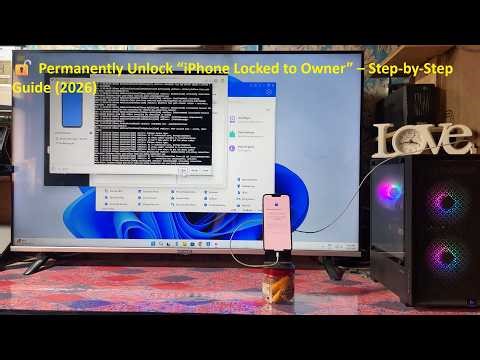 Unlock “🔓 Permanently iPhone Locked to Owner” – Step-by-Step Guide (2026)✅