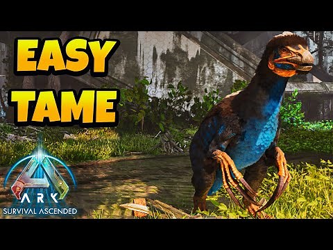How to Tame Therizinosaurus in Ark Survival Ascended