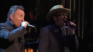 Bruce Springsteen and Elvis Costello perform "I Can't Stand Up For Falling Down" ______________________________________________________ | Avant Garde Music