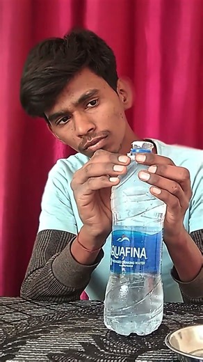 Bottle cap through tisu paper 📜 #experiment #trueorfalse #trending #viral #shorts