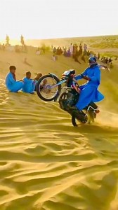 158K views · 5.8K reactions | Bike Stunt In Desert . . #haidergill #BikeStunt #stunt #stuntman #adventure #redbull #redbullracing #redbulldanceyourstyle #redbullhardline #fly #horribles #bikelover #bikers | صحرائے تھل کے ترجُمان Sher Garh Thall Gillan Wala | Facebook