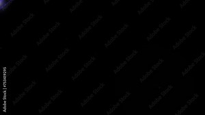 Anamorphic Lens Flare transition. Light transition. Transition Video Element - Luma and inverted luma transition