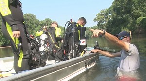 How fire department's dive team trains for underwater rescues