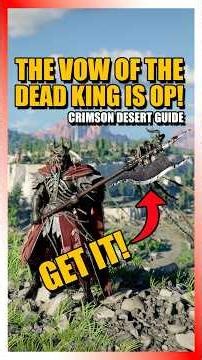 You NEED To get This OVERPOWERED HALBERD in Crimson Desert!
