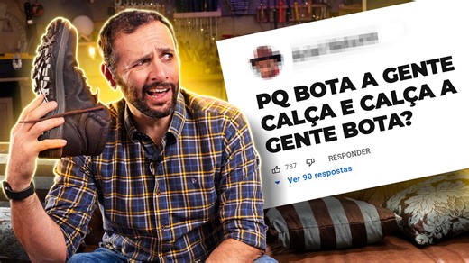 34K views · 1.2K reactions | Por que BOTAMOS a CALÇA e CALÇAMOS a BOTA? Iberê responde! São duas frases diferentes e com significados também distintos. Quer saber a história por trás disso? Assista ao vídeo! ► 55% off nos planos anuais + aula grátis para experimentar o Cambly aqui: manual4th | https://bit.ly/3O1DCmr ► 55% off nos planos anuais no Cambly Kids aqui: manual4thkids | https://bit.ly/3mlmQmb #ManualdoMundo #IberêResponde #Dúvida | Manual do Mundo | Facebook