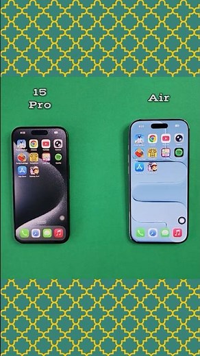 Apple iPhone Air Vs 15 Pro: Which One Is Fastest?