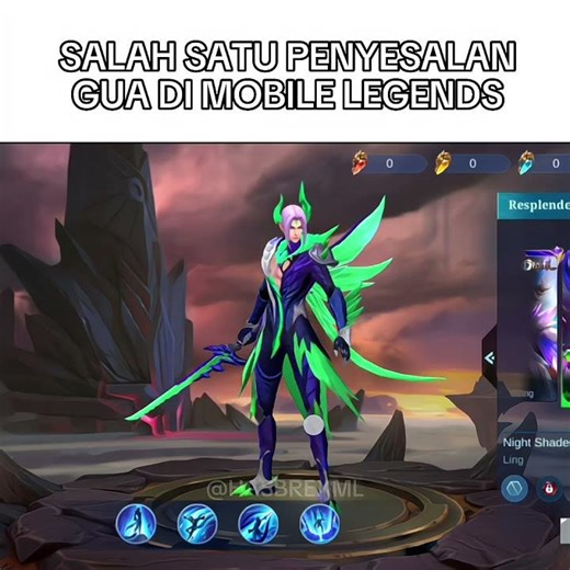 kalian nyesel juga? #MLBBMYHERO #MLBBCreator #2025MYHERO #MLBB