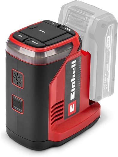 Einhell Akku-Energiestation TE-ES 18/150/1 Li-C-Solo Power X-Change (18 V, Wechselrichter, 230-V- & 12-V-Anschluss, USB-A- & USB-C-PD-Anschluss, Ladefunktion, ohne Akku)
