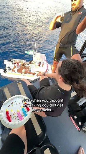 Caking from a helicopter unlocked 🚁🎂 #cakeface #steveaoki | cake face