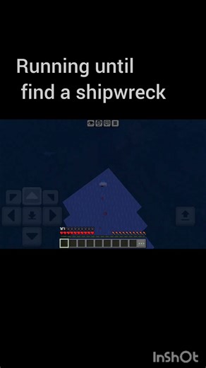 running until find a shipwreck