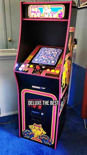 Arcade1Up Official on Instagram: "🕹️ Throwback to the queen of the arcade 👑 Ms. Pac-Man stole our hearts and ate all the dots 💖🍒 #RetroGaming #ArcadeLegend Credit to the Creator @retrodayofficial"