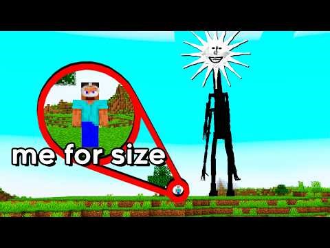 Minecraft's The Tallest Horror Mod In VR