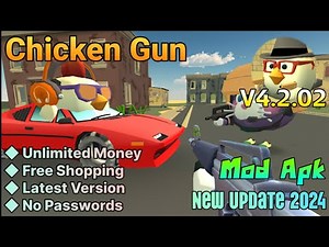 Chicken Gun | v4.2.02 | Mod Apk | Unlimited Money Unlocked All | Gameplay