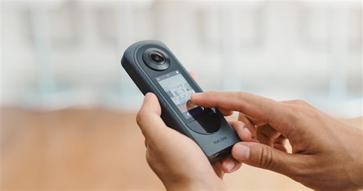 Ricoh's latest Theta camera can capture 5.7K 360-degree video