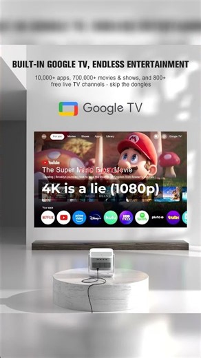 VOPLLS 4K Projector: $299 Trap or Budget Hero? #Shorts