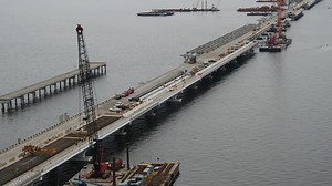 20K views · 129 reactions | WATCH: A recent look at the Three Mile Bridge construction progress. The expected reopening date is May 31, according to the Florida Dept. of Transportation. Channel 3 wil continue to bring you updates on the bridge's progress at weartv.com. | WEAR ABC 3 News, Pensacola | Facebook