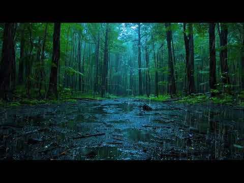 Sounds of Rain in a Forest LIVE November Rain / Wind, Rain (Sleeping, Meditation, Relax)