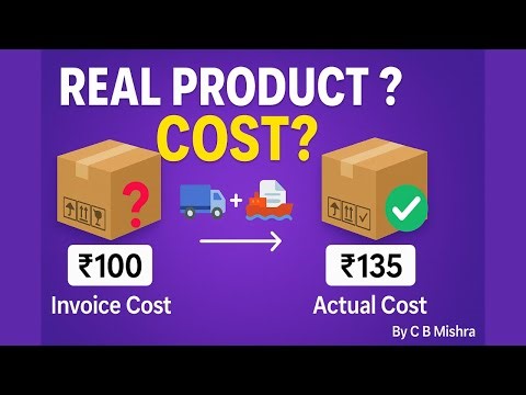 Odoo Landed Costs Explained Step by Step Inventory & Accounting Tutorial | C B Mishra