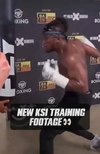 New Ksi Training Footage #boxing #fypシ #ksi