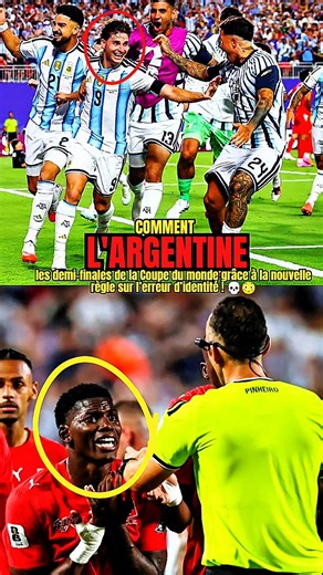 Argentina in the semi-finals after a case of mistaken identity shocks the World Cup! 💀😳🇦🇷🔥