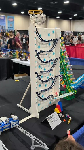 LEGO Ball Machine by Corey and Rebecca Maxfield | Beyond the Brick