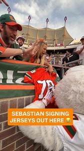 Sebastian is a BIG deal 🙌 | Miami Hurricanes
