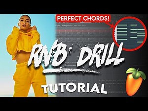HOW TO MAKE MELODIC R&B UK DRILL BEATS FROM SCRATCH (FL Studio 20 Tutorial)