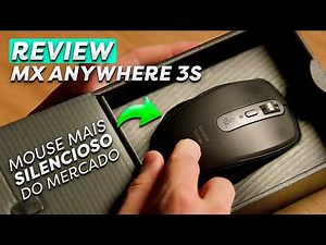 Review do MX Anywhere 3S | O mouse mais silencioso do mercado!