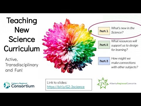 Grades 2 and 3: Teaching New Science Curriculum: Active, Transdisciplinary and Fun! - Part 1