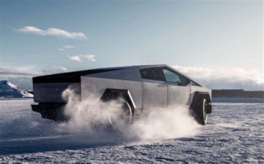 特斯拉Cybertruck新西兰冬季测试视频，包括冰面、雪面、极速和操控测试。