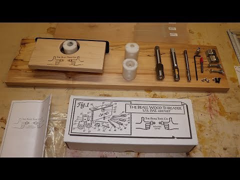 Threading Wood Parts, Beall Wood Threader Kit Setup And First Use.